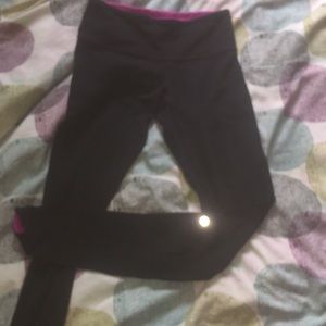 reversible lulu lemon leggings